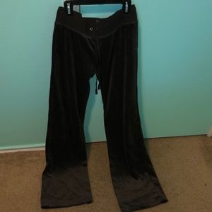 Women’s size small brown velvet comfy lounge pants